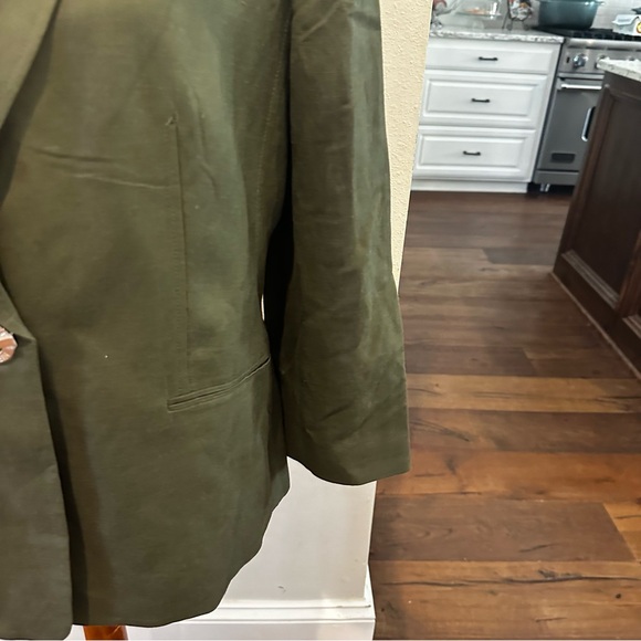 Anne Klein Olive Green Blazer - Picture 10 of 13